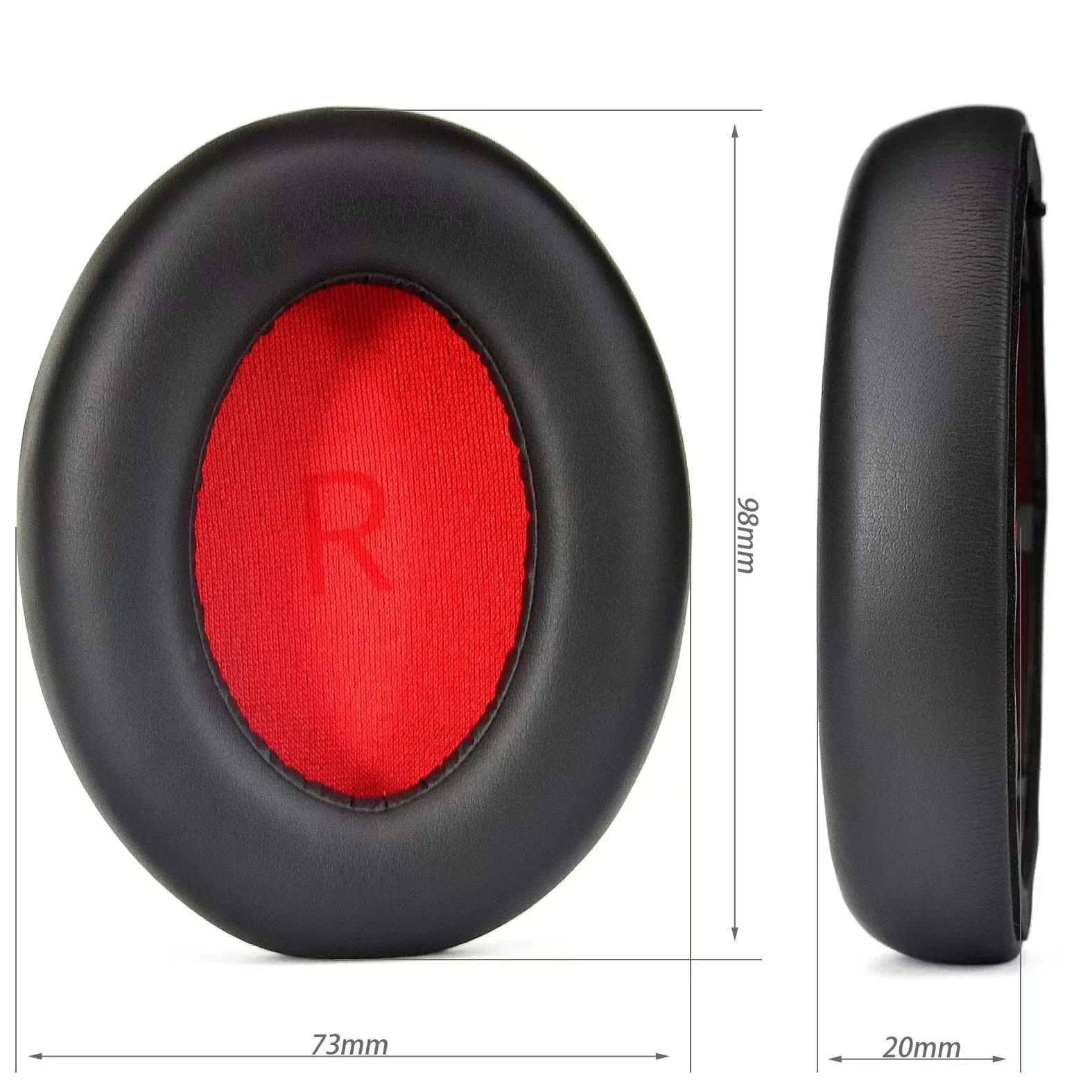 1Pair Ear Pad For 1MORE SonoFlow/SonoFlow SE Headphone Ear Pad Cushion Replacement Earphone Accessories Headphone Cover Ear Pads