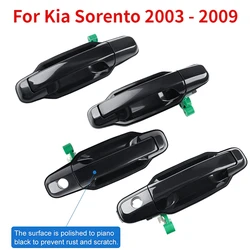 82650-3E000 Exterior Door Handles For Kia Sorento 2003 - 2009 Replaces 81158 81155 Front Rear Left & Right Outside Door Handles