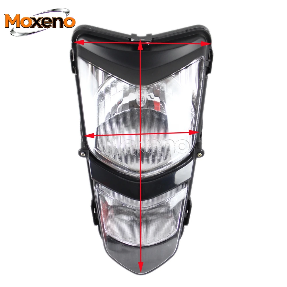 Z400Z Z400 QUADSPORT Front Headlight For Suzuki LT-Z400Z LT-Z400 2003-2008 Kawasaki 400 KSF400 KSF400A6F 2003-2006 ATV Headlamp
