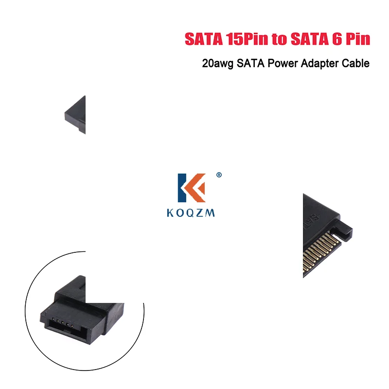 

1pc Adapter Sata 15 pin 6 pin Slimline Optical High Quality Durable Material Easy To Install Ideal Gift Choice