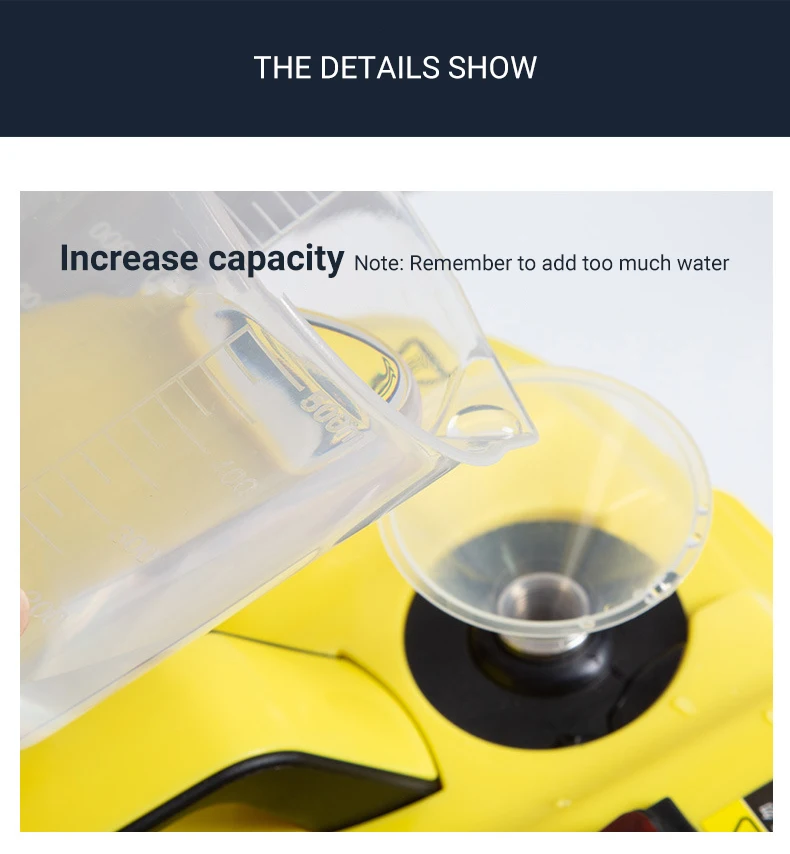 DIVEDEER Handheld Steam Cleaner Automotive Sterilization Disinfection High Temperature Wiper Washer for Floor Kitchen Cars