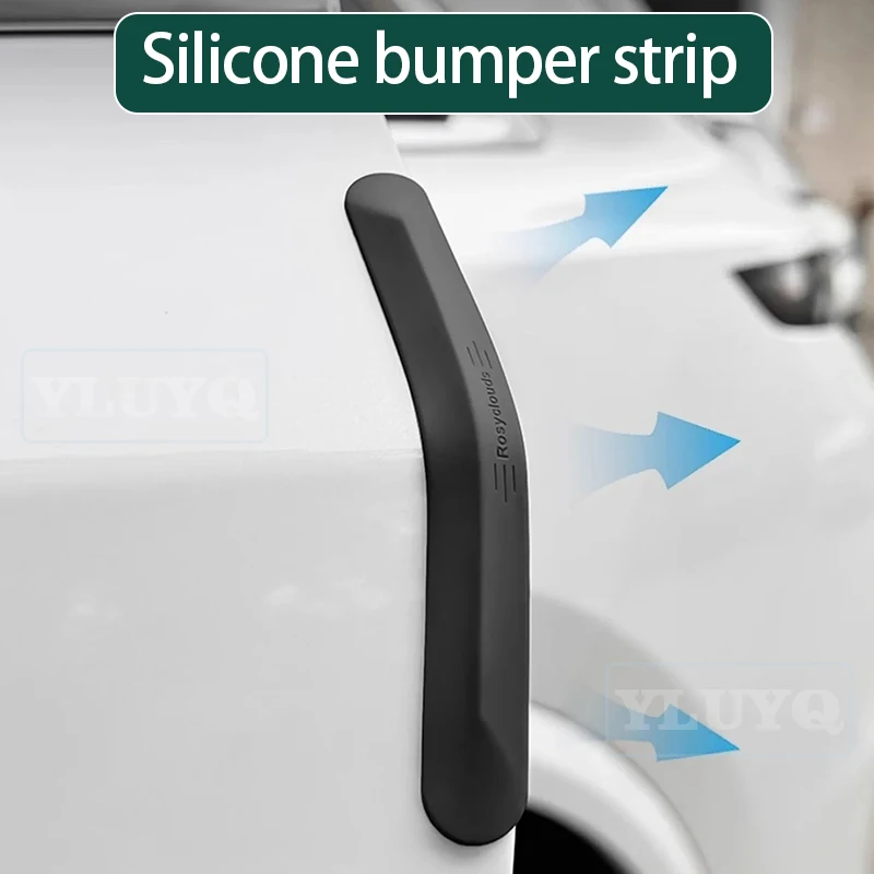 

2025 планки для предотвращения столкновений на двери автомобиля, силиконовые наклейки для предотвращения столкновений, чехлы для защиты от царапин, аксессуары для салона автомобиля