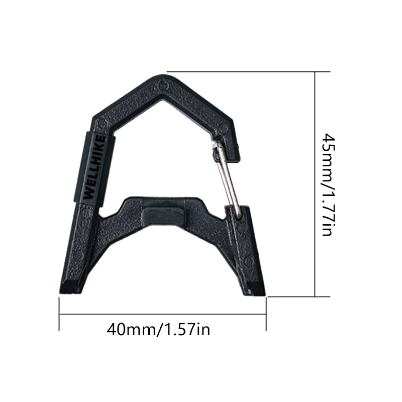 خيمة مصباح معلق هوك ABS GZ ضوء شماعات حلقة تسلق فانوس التخييم معلقة الربيع مشبك للتخييم في الهواء الطلق الصيد