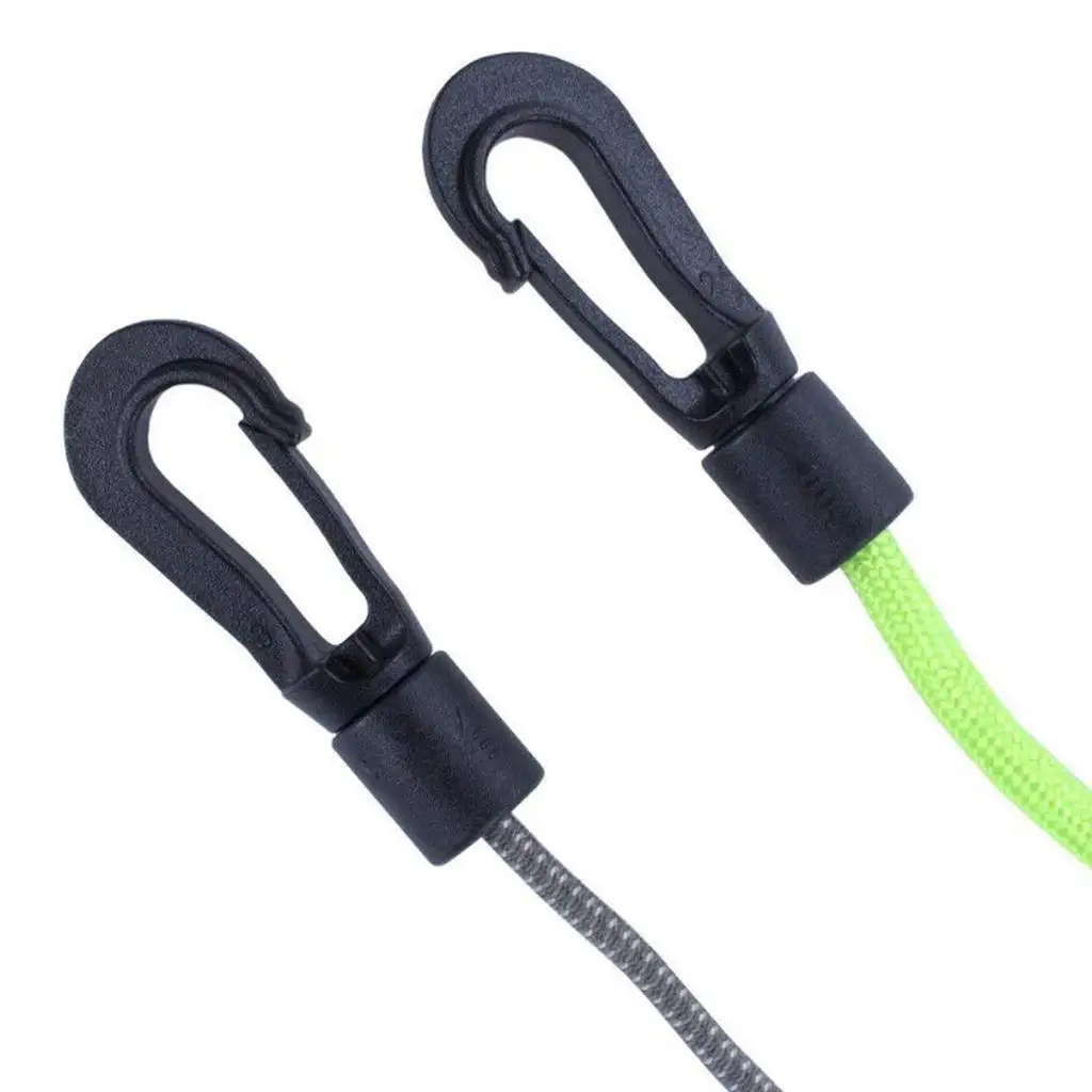 Plastic Closed Cord Ends Heavy Duty Bungee Cord Hook Shock Rope Clip for Outdoor Storage and DIY Projects