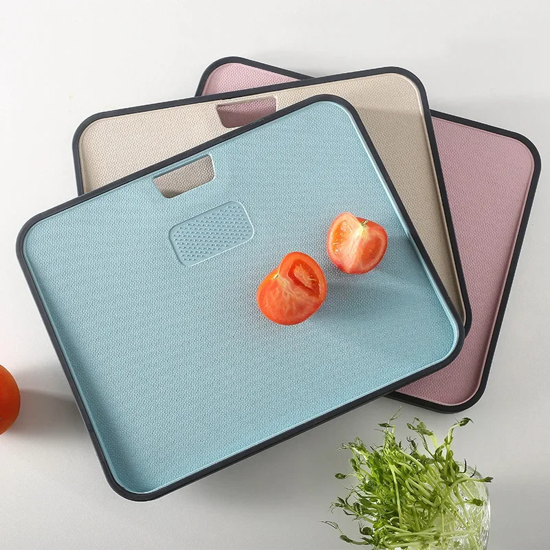 

Cutting Board Easy To Clean Non-Slip Chopping Mat Dual-Sided Meat Vegetables Chopping Board For Home Kitchen