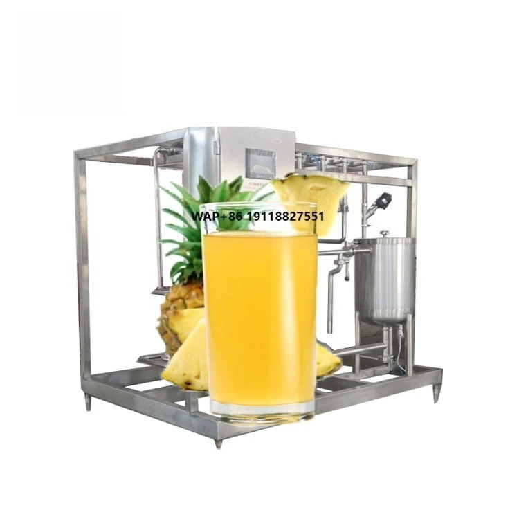 Máquina de Processamento de Suco de Frutas Automática para Indústria, Linha de Produção de Concentrado de Suco