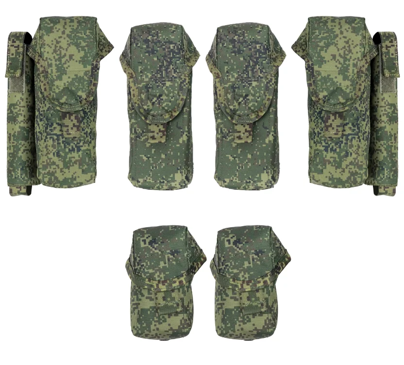Russisch Camouflage Tactisch Vest 6B45 Zakjes AK III