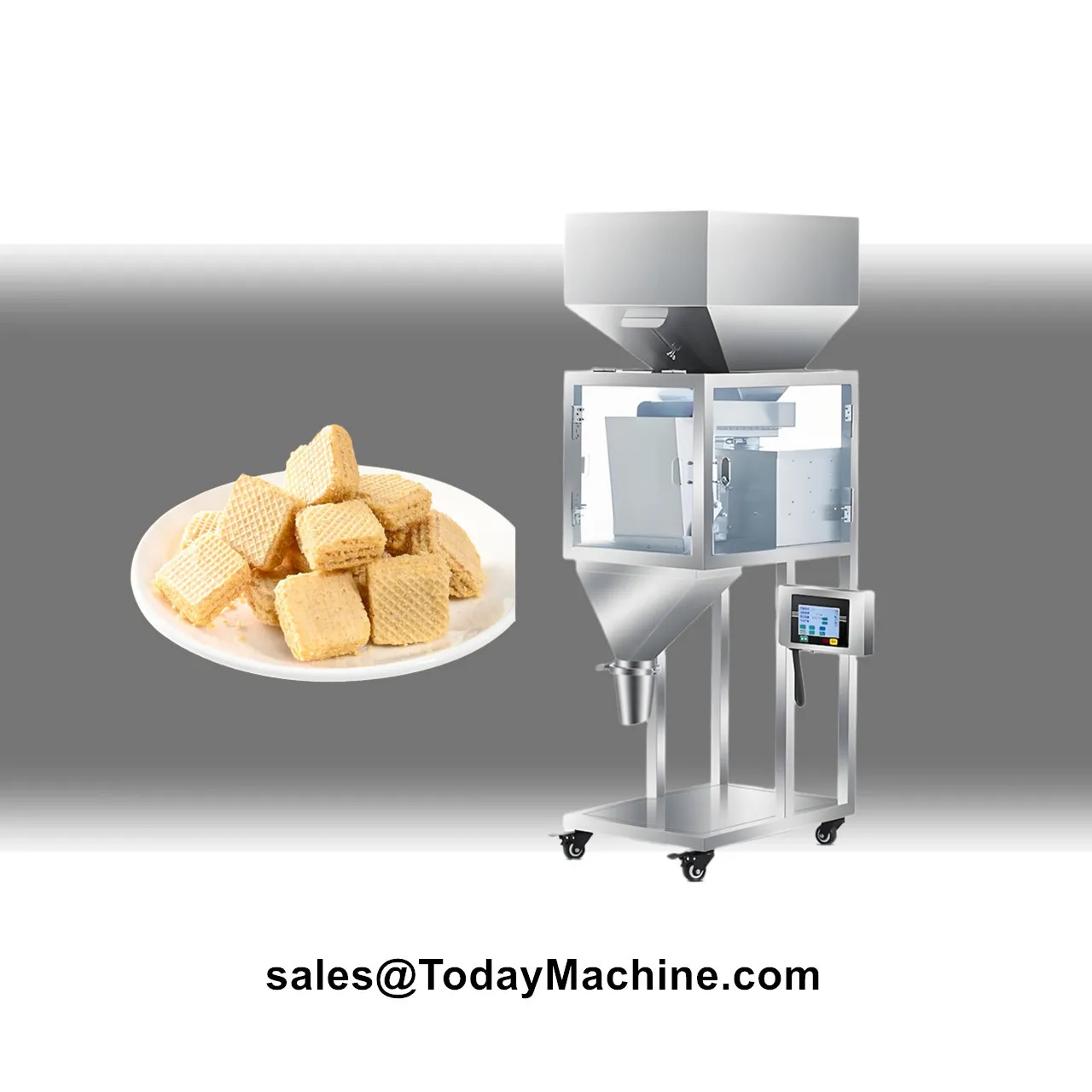 Linear Weigher Scale Seasoning Coffee Powder Nuts Filling Machine