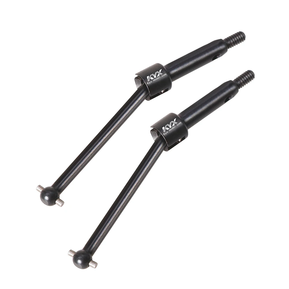 KYX Racing Hard Steel Rear Drive Shafts Upgrades Parts Accessories for 1/24 RC Crawler Car LOSI Micro-B Buggy