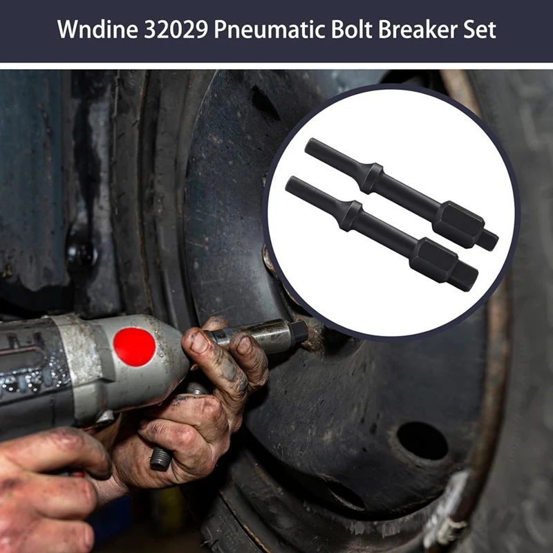 Pneumatic Bolting Breakout Kit 32029, Pneumatic Drill Head Kit 37315 3/8Inch And 37316 1/2Inch Bolt Breaker