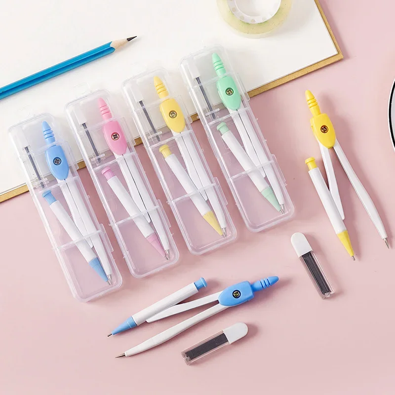 Drawing Compasses, Math Geometry Tools, Mechanical Pencil, Drafting Supplies, School Supplies, Compass School