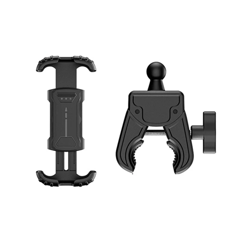 دراجة نارية المقود الهاتف جبل حامل عالمي آيفون 360 دوران مقاوم للماء