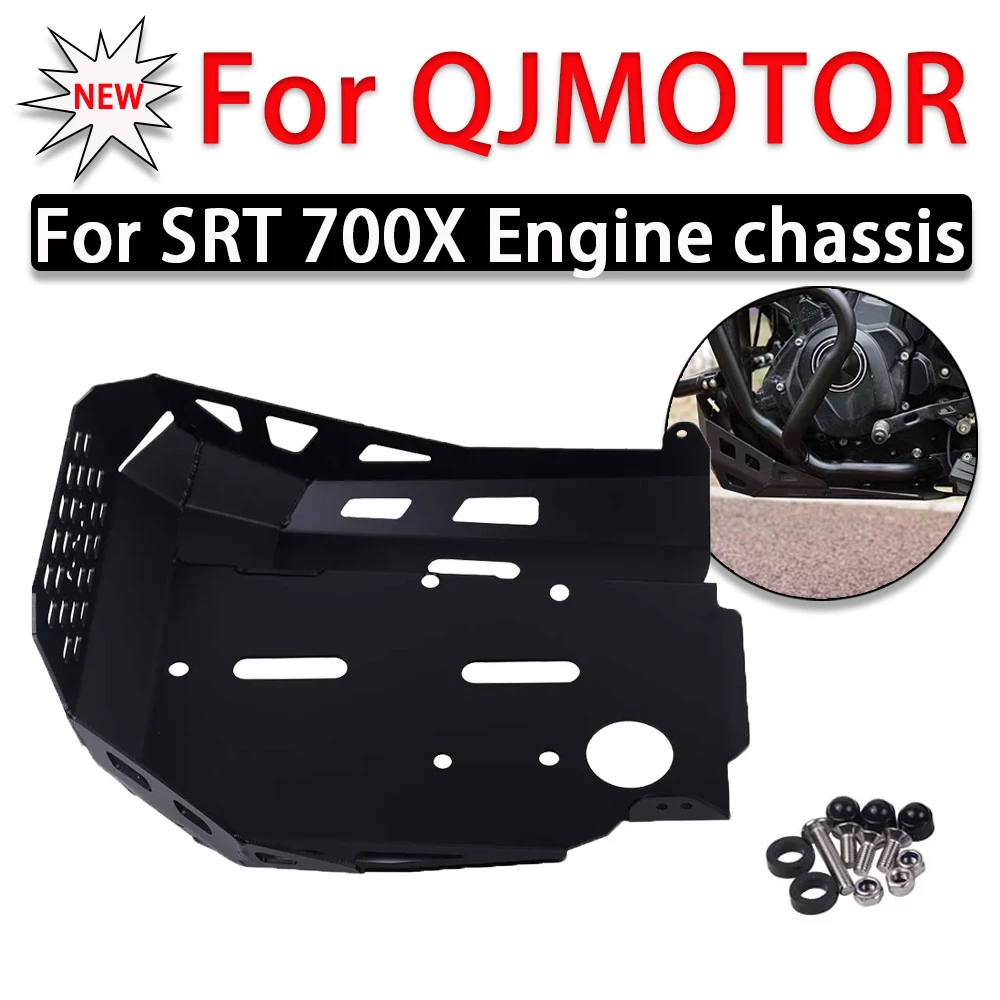 

For QJMOTOR QJ Motor SRT 700X 700 X SRT700 SRT700X Motorcycle Engine Protection Cover Bash Guard Skid Plate Belly Pan Protector