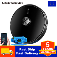 Liectroux X6 LDS Robot Vacuum Cleaner And Mop,Laser Lidar Navigation,Wet & Dry Combo,6500Pa Suction,Multi-Floor Map,Carpet Boost