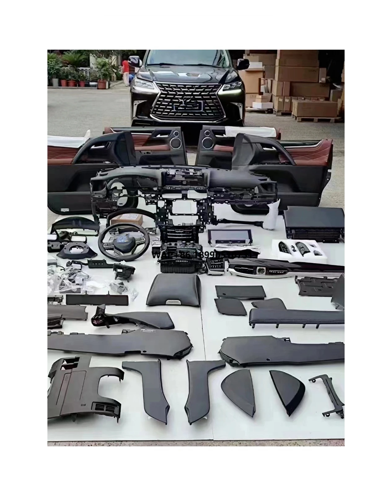 Hot Sales High Quality Luxury Upgrade Electric Vip Rear  Seats Car Interior Accessories Customized for Lexus LX570