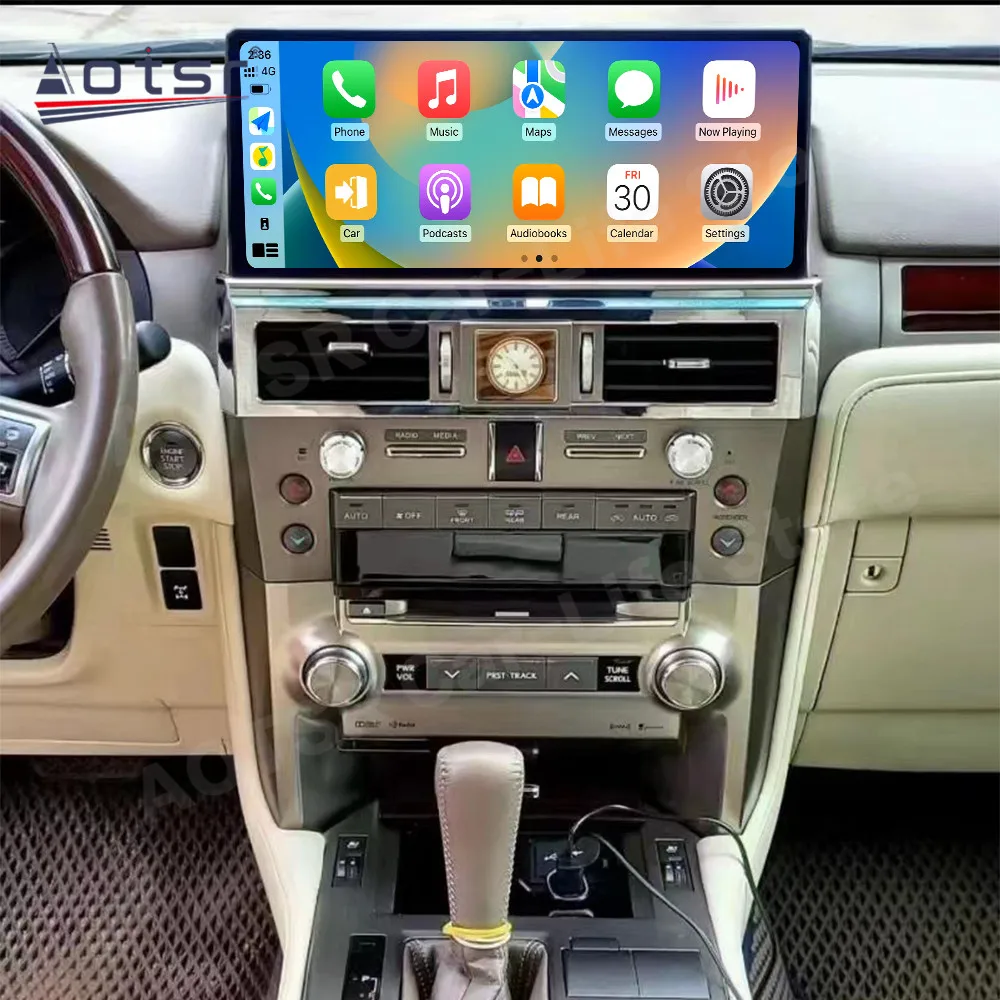 

Android 13 Мультимедиа для Lexus GX400 GX460 2009 ~ 2021 GPS-навигация Видео Стереоприемник Автомобильное радио с BT 5.0 Wi-Fi Головное устройство