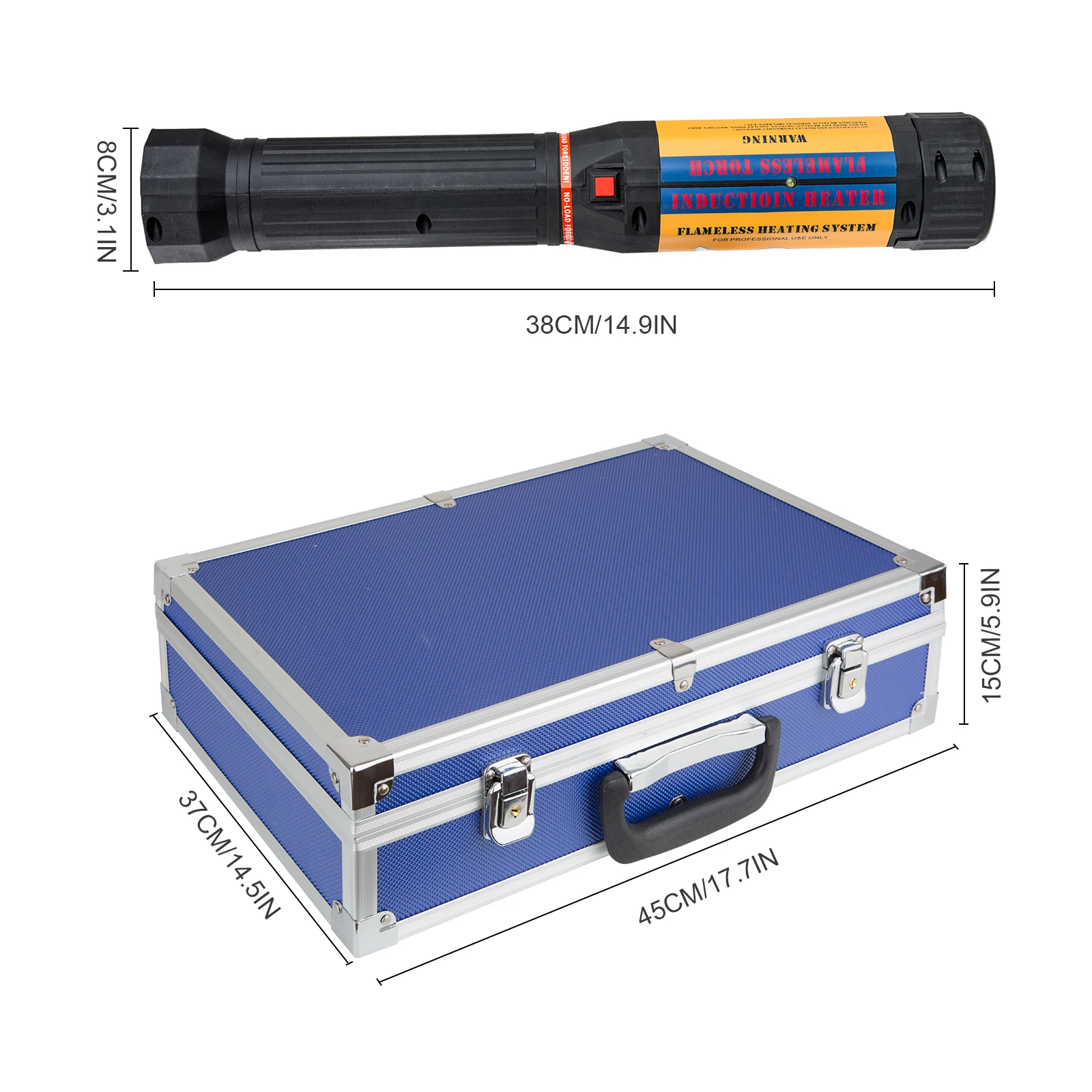 Mini calentador de inducción electromagnético sin llama, 1100W, Kits de bobina para removedor de pernos, uso automático, disponible en la UE, 10 piezas
