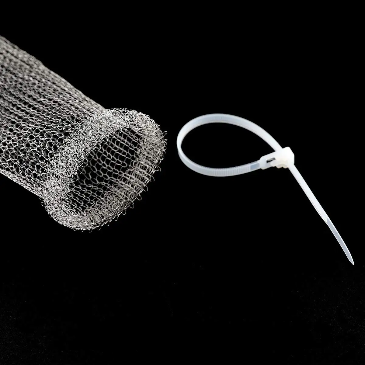 24Pieces Lint Traps Washing Machine Lint Trap Snare Laundry Mesh Washer Hose Filter with 24 Pieces Cable Ties