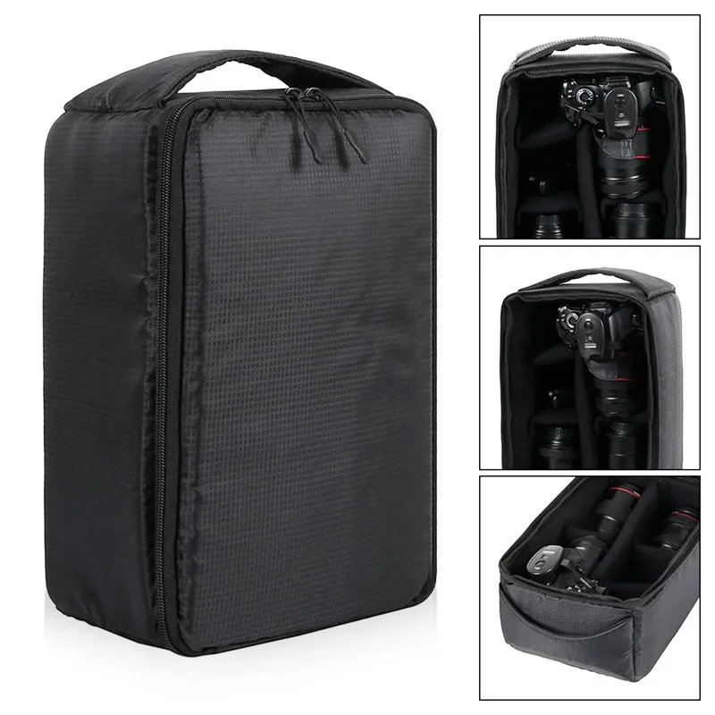 Waterproof Camera Bag Multi-functional Camera Backpack Outdoor Video Digital Camera Photo Case for Nikon Canon DSLR Lens