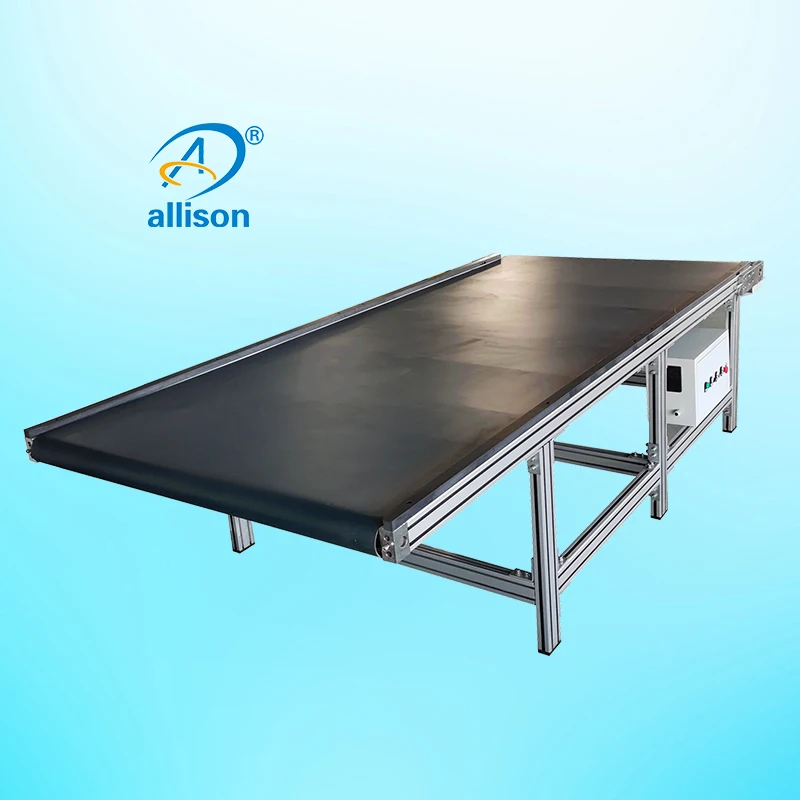 High Quality Vertical Conveyor for Woodworking Machine Pvc & Polyester Belt Conveyors Core Component for Industrial Usage