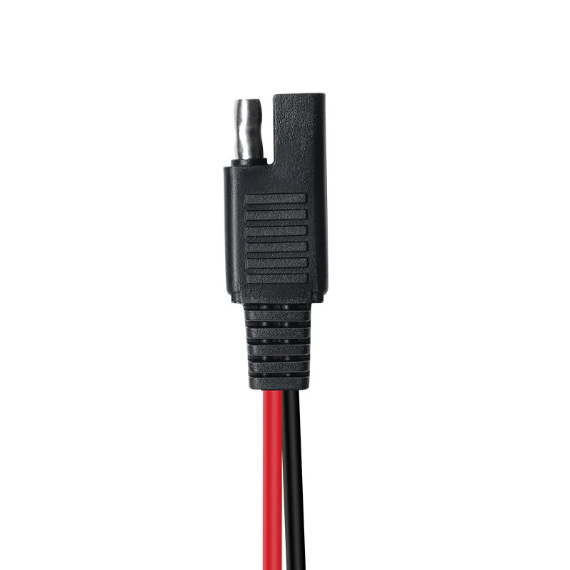 DIY SAE Single Head Cable SAE Single Ended Extension Cable 18AWG 15CM 30CM for Automobile Solar Panel