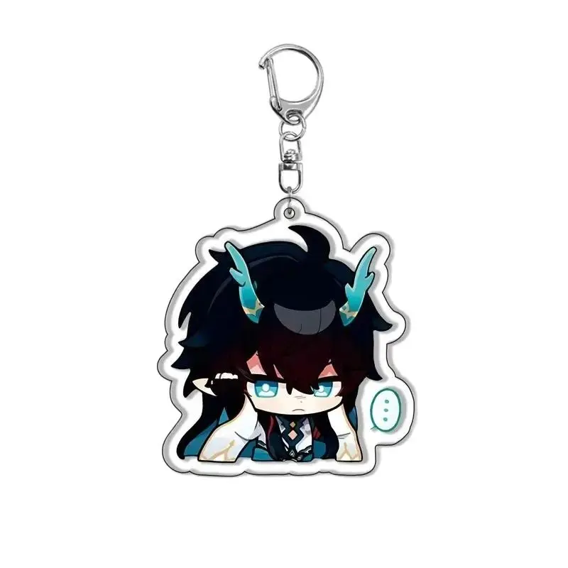 New Mihoyo Game Honkai Star Rail Acrylic Key Chain Anime Pendant Impact 3rd Key Ring Keychains for Bag Pendant Jewelry Gifts