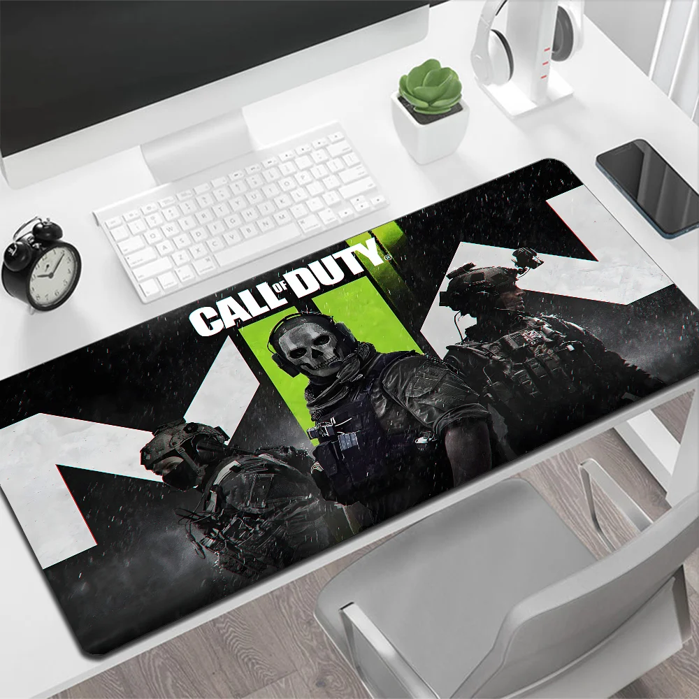 Call of Duty Modern Warfare Large Mouse Pad Gaming Mouse Pad PC Gamer Computer Mouse Mat Big Mousepad Silicone Keyboard Desk Mat