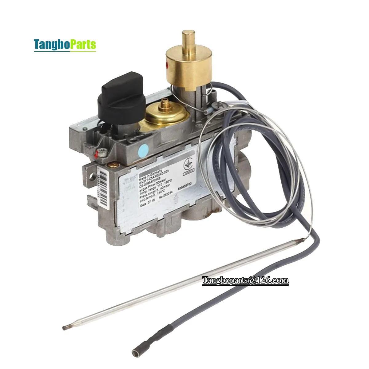 Frittierzubehör 110–190 Grad GV31T GV31T-C5AXE2K0 Ventilbaugruppe Thermostat für ELECTROLUX Fritteuse