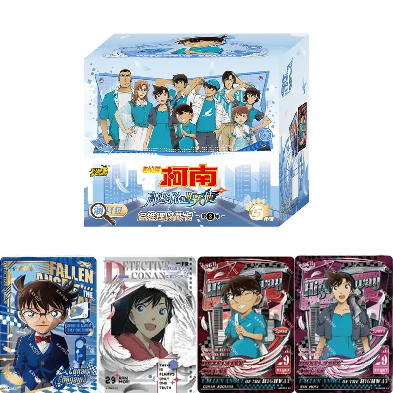 KAYOU Genuine Detective Conan‌ Card Fallen Angel of the Highway Famous Reasoning Deduction Pack Animation Collection CardsToys
