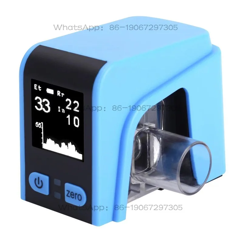 Portable Pets, Miniature Animal Monitoring, Wireless End-tidal Carbon Dioxide Monitor