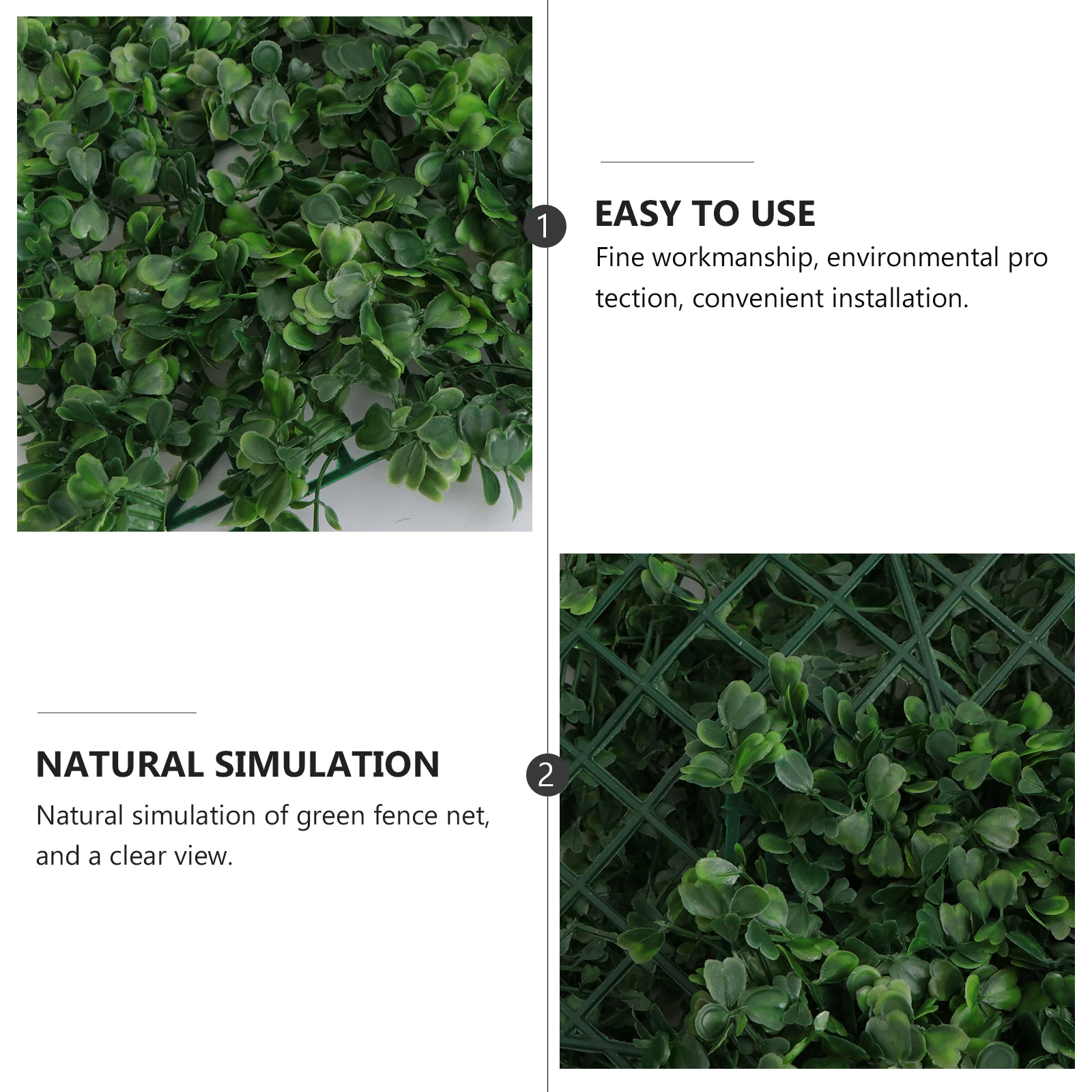 

Plastic Fake Lawn Decorative Gardening Carpet Green Artificial Plant LDPE High Pressure Polyethylene Patio GrassGreening