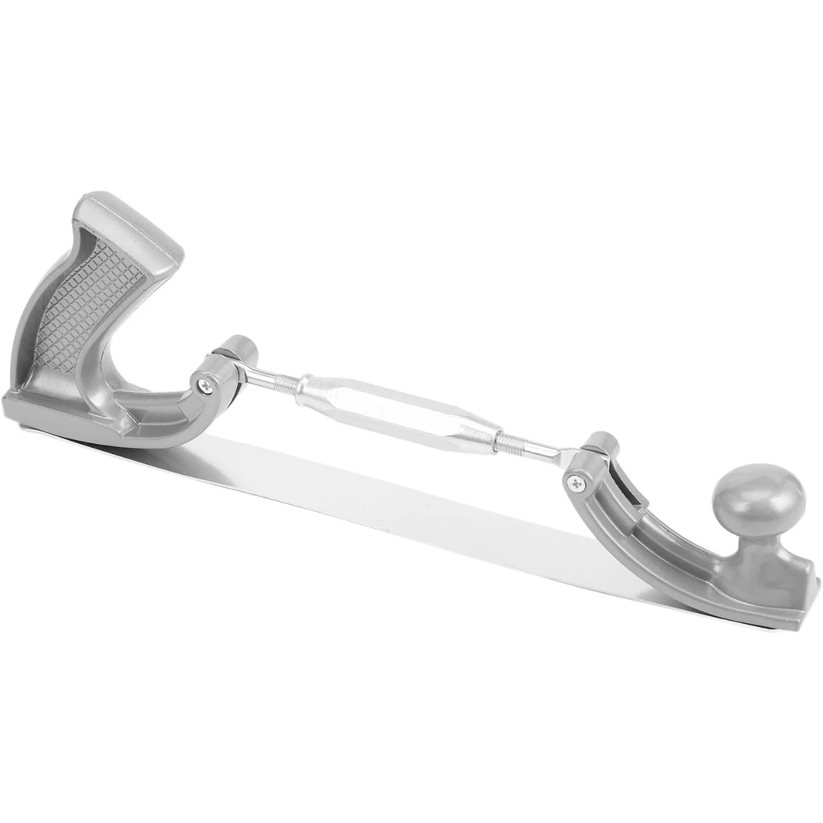 Picture 5: Carosheen Flex Metal Panel Polisher with Curved Steel Teeth  Adjustable File Holder Polisher Files Silver For Sand Flat Nice