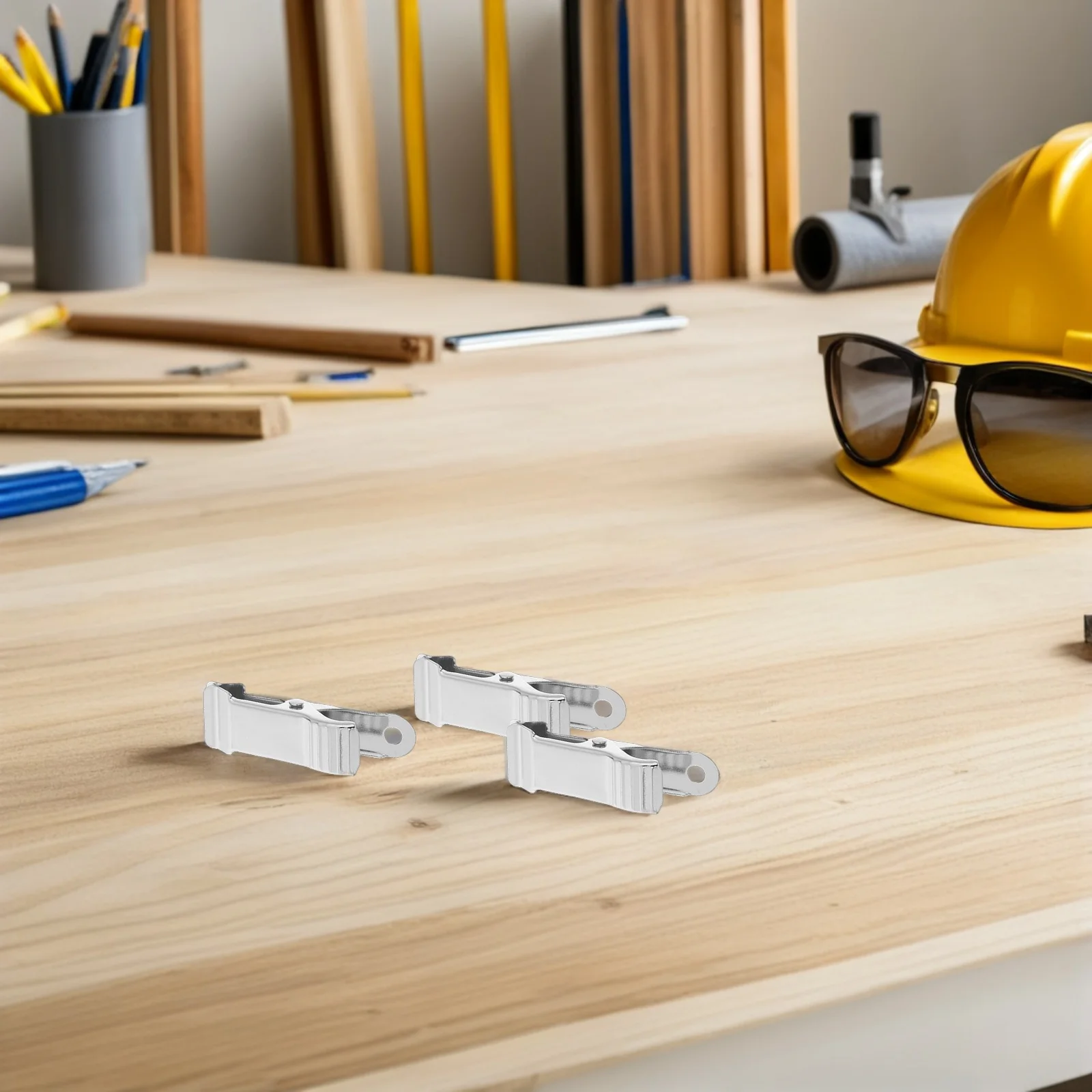 

50pcs Mini Spring Clamps Metal Alligator Clips Smooth Jaw For Diy Craft Paper Photo Display Clips Heavy Duty Office Home School