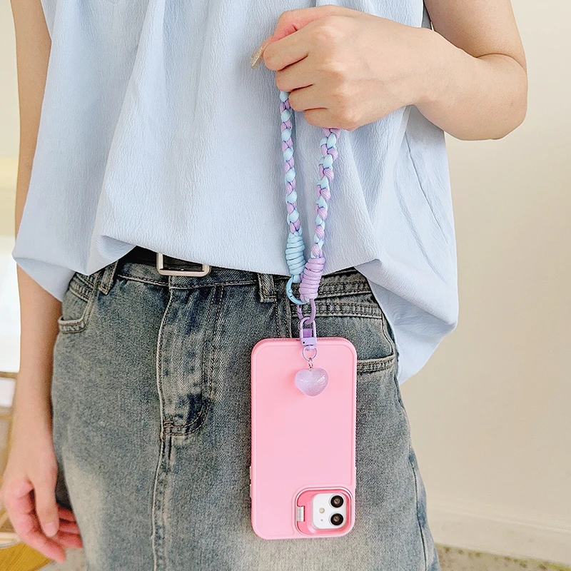 Yeni Handwoven evrensel kordon - Phone Accessories For Boys incelemesi ve fiyatı
