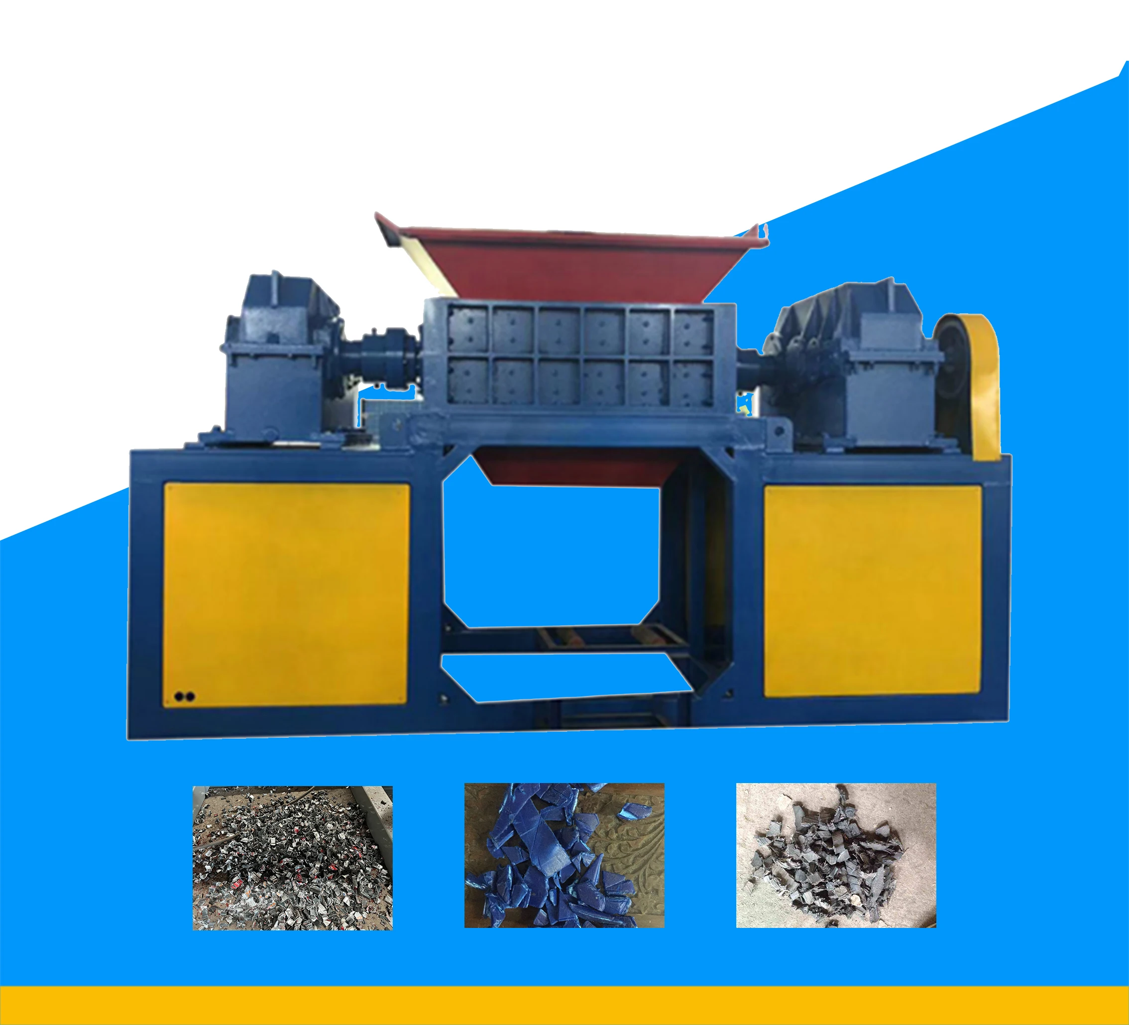 Mini Plastic Metal Shredder Compact Waste Crusher Small Shredding Machine For Household Recycling Station 