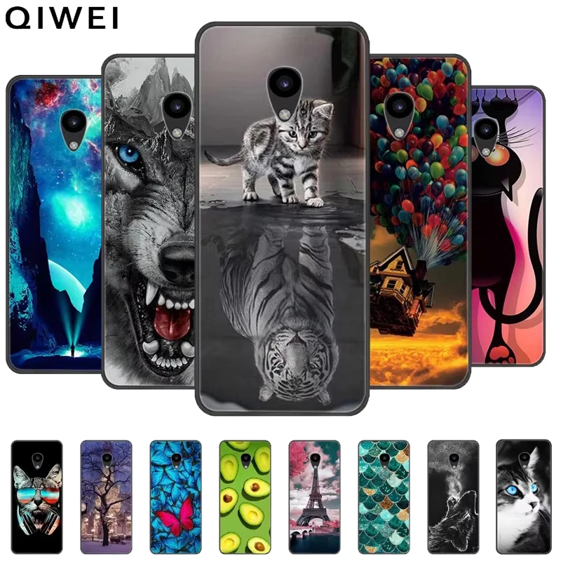 For Xiaomi Qin F21 Pro Case Cute Cat Soft Silicone Wolf Phone Back Cover for Qin F22 Pro Protective Lion Fundas F21Pro F 21 Pro