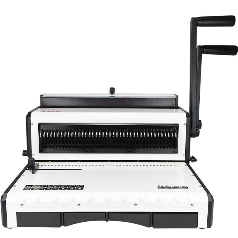 For (662XY) Heavy duty calendar binding machine iron ring binding machine suitable for binding calendars