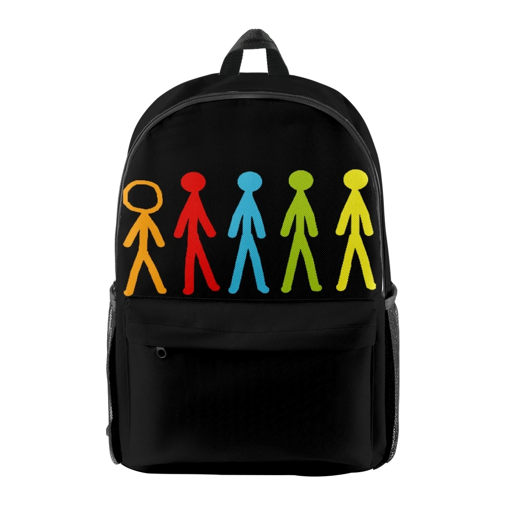 

Alan Becker Merch Backpack Adult Kids School Bag Hip-hop Daypack 2023 Casual Style Zipper Traval Bag Unisex Fashion Bags