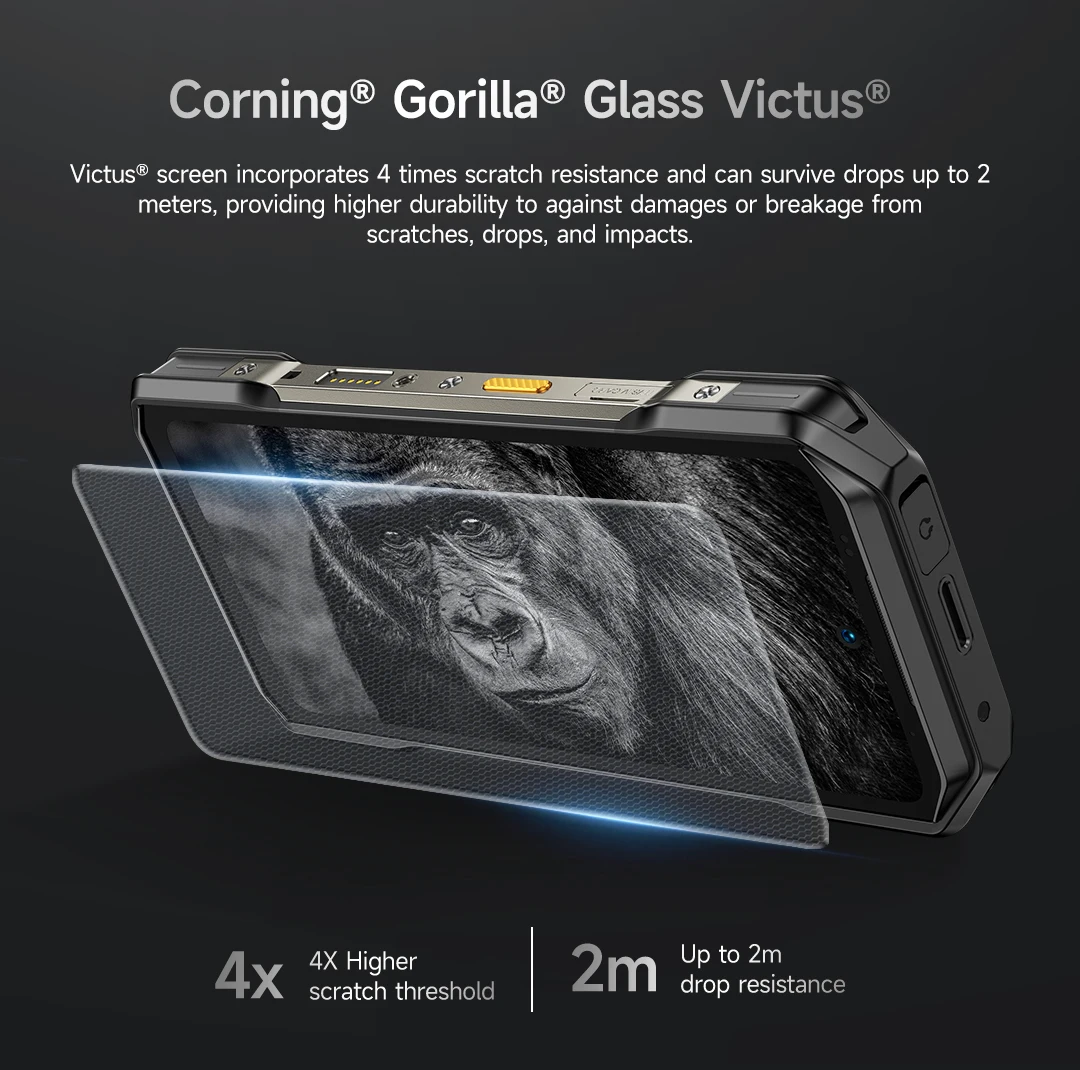 Ulefone Armor 27T+ 4G THERMAL BY FLIR® Rugged Phone 10600mAh Up to 24GB+256GB 6.78"FHD 120Hz Night Vision Android 15 Smartphone