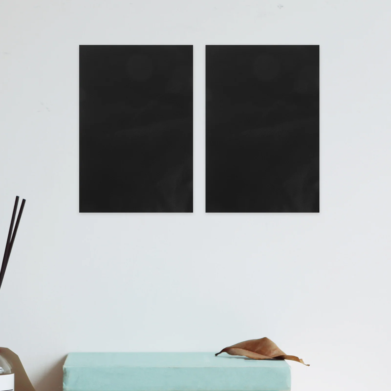 

8pcs 30X20Cm Stickers Black Adhesive Sheets For Jars Labels Wall Decals Chalkboard Labels Removable Chalkboard