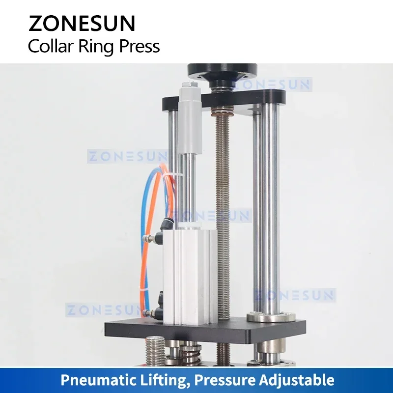 ZONESUN ZS-YGX01 Tabletop Perfume Collar Press Machine Perfume Bottle Ring Crimping & Fitting Tool