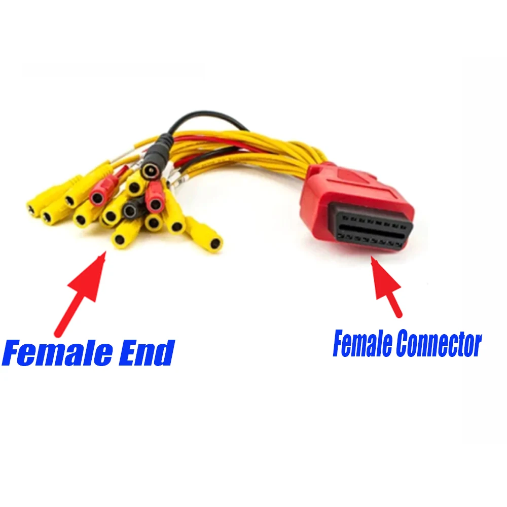 OBD Universal Jumper Cable Auto Diagnostic Adapter Wire For DTS Car Mechanic ECU Test Tool Universal OBD2 Jumper Cable view 2
