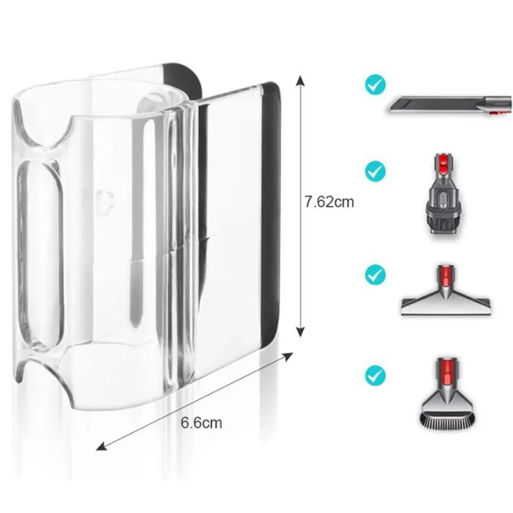 Clip di fissaggio per supporto accessorio per Dyson V7 V8 V10 V11 Parte per aspirapolvere Clip di stoccaggio per testa di aspirazione