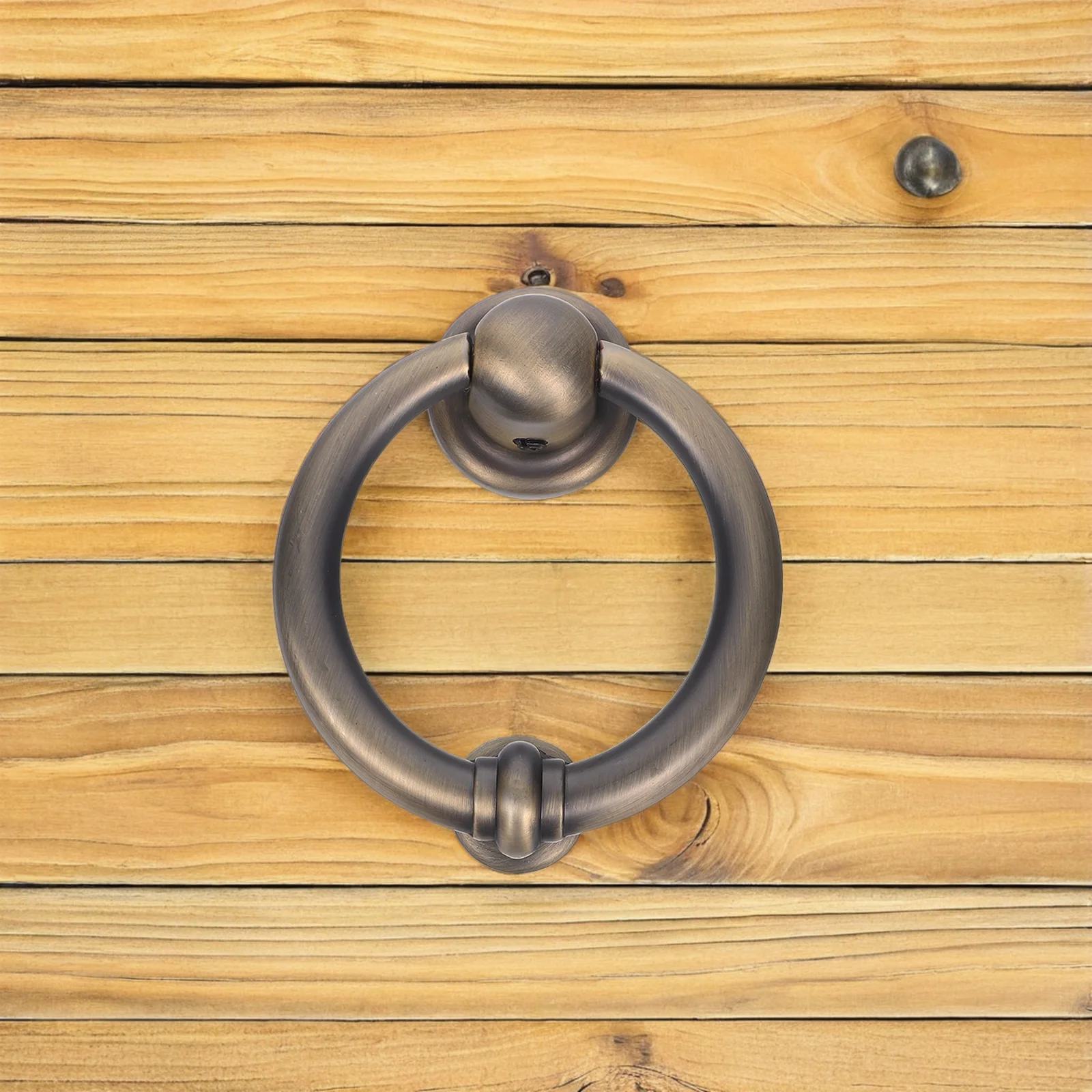 مطرقة باب مزخرفة واحدة، مادة سبائك الزنك الصلبة، سهلة التركيب لجزء باب أمان الفندق المنزلي، التصميم الحديث