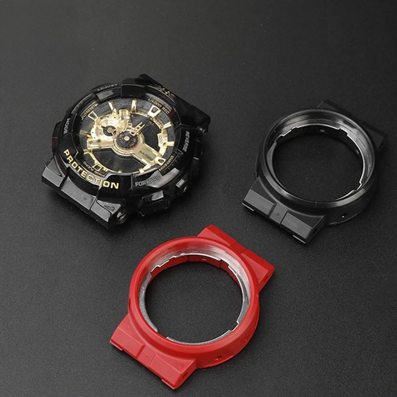 For Casio G-Shock resin inner shell movement shell GA-110 120 140 150 DW-5600 GA-2100 GW-M5610 GA400 rear back shell Men\'s Case