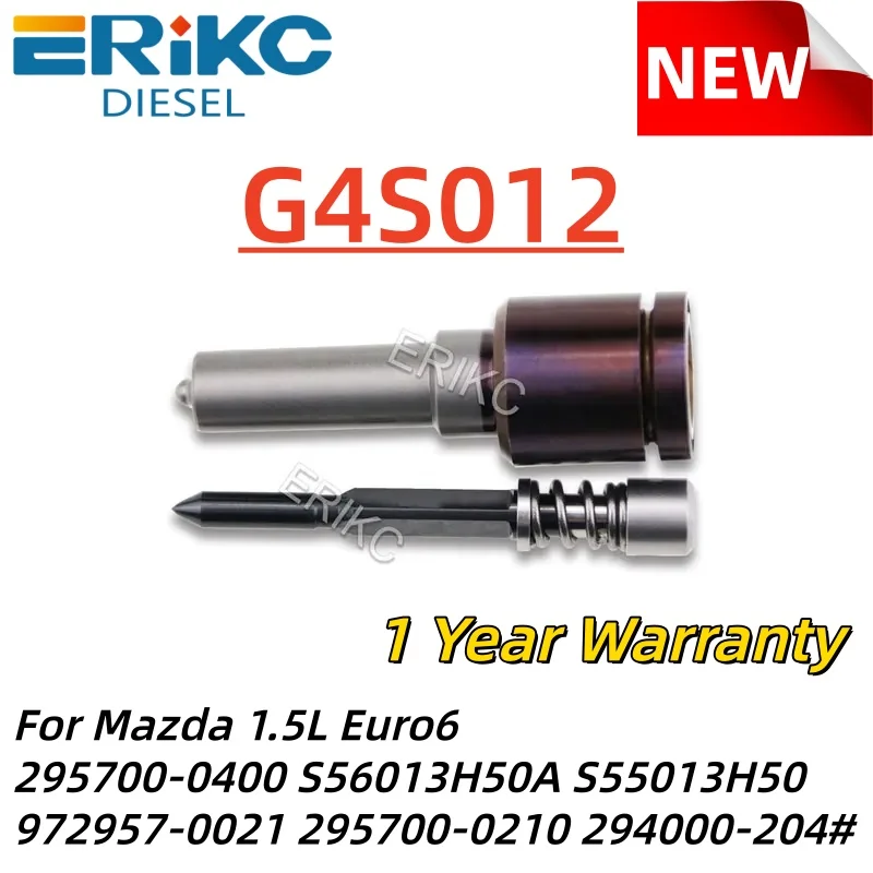 

Форсунка пьезоэлектрическая G4S012 для дизельного топлива, аналог 295700-0400, S56013H50A, S55013H50, 972957-0021, 295700-0210, 294000-204 для Mazda #