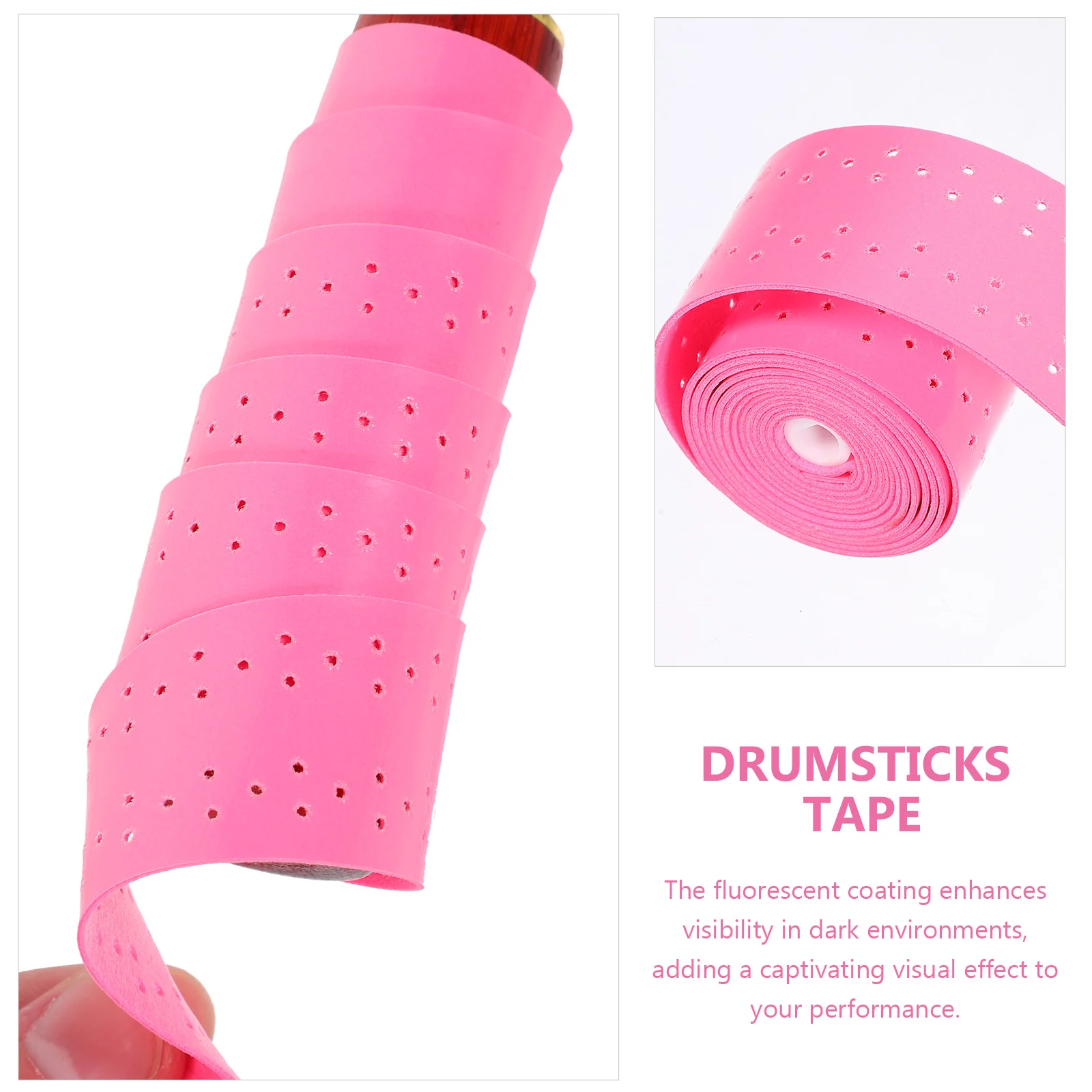 4 Rolls Drum Stick Tape Stick Grippers Drumstick Wrap Percussion Drumming Accessories drumsticks tape