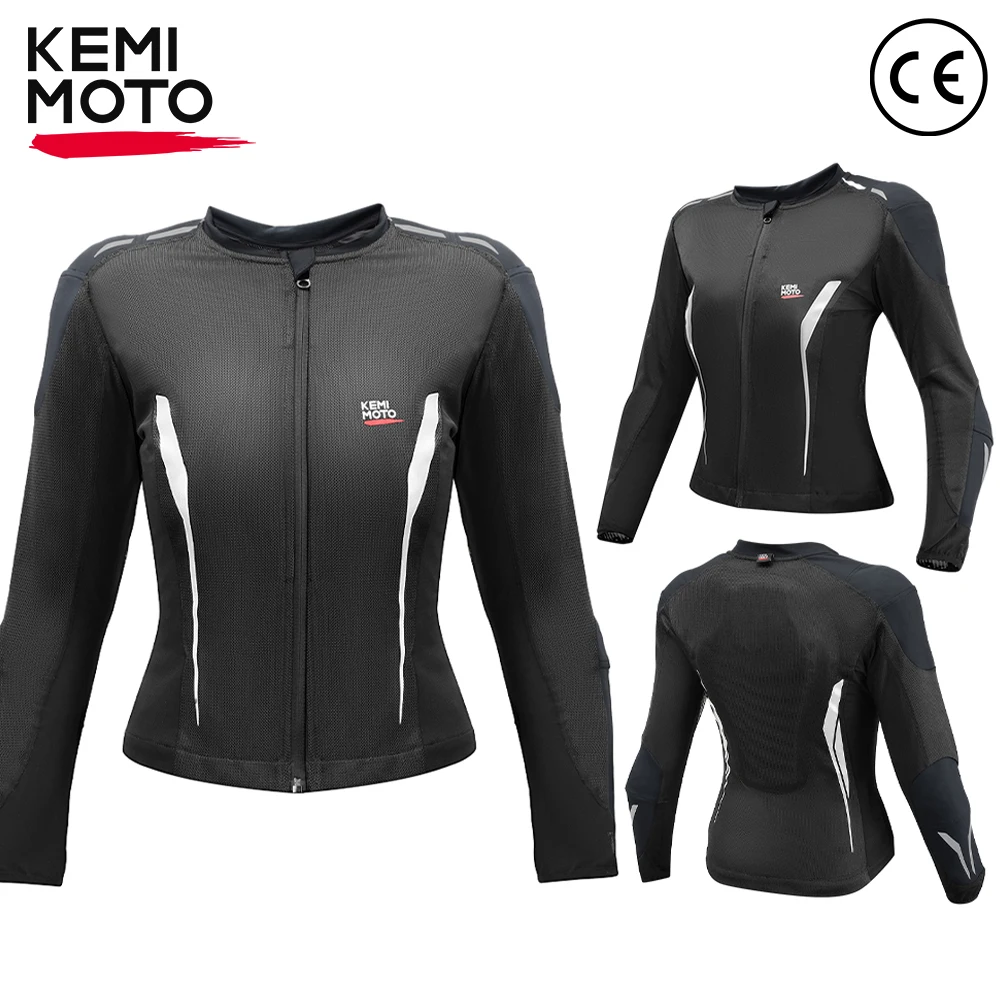 

Мотоциклетная куртка для верховой езды, летняя дышащая куртка для мужчин и женщин с комплектом из 7 предметов, защитное снаряжение CE, мягкая сетка, защита тела, мотооборудование