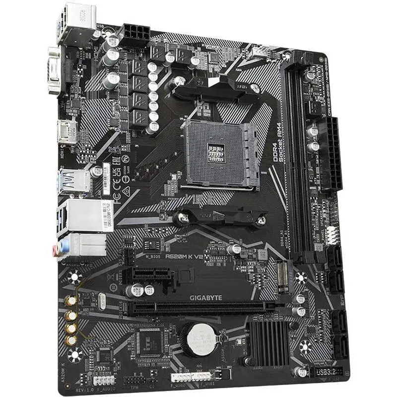 For Gigabyte A520M K V2 Main Board AM4 General AMD Main Board