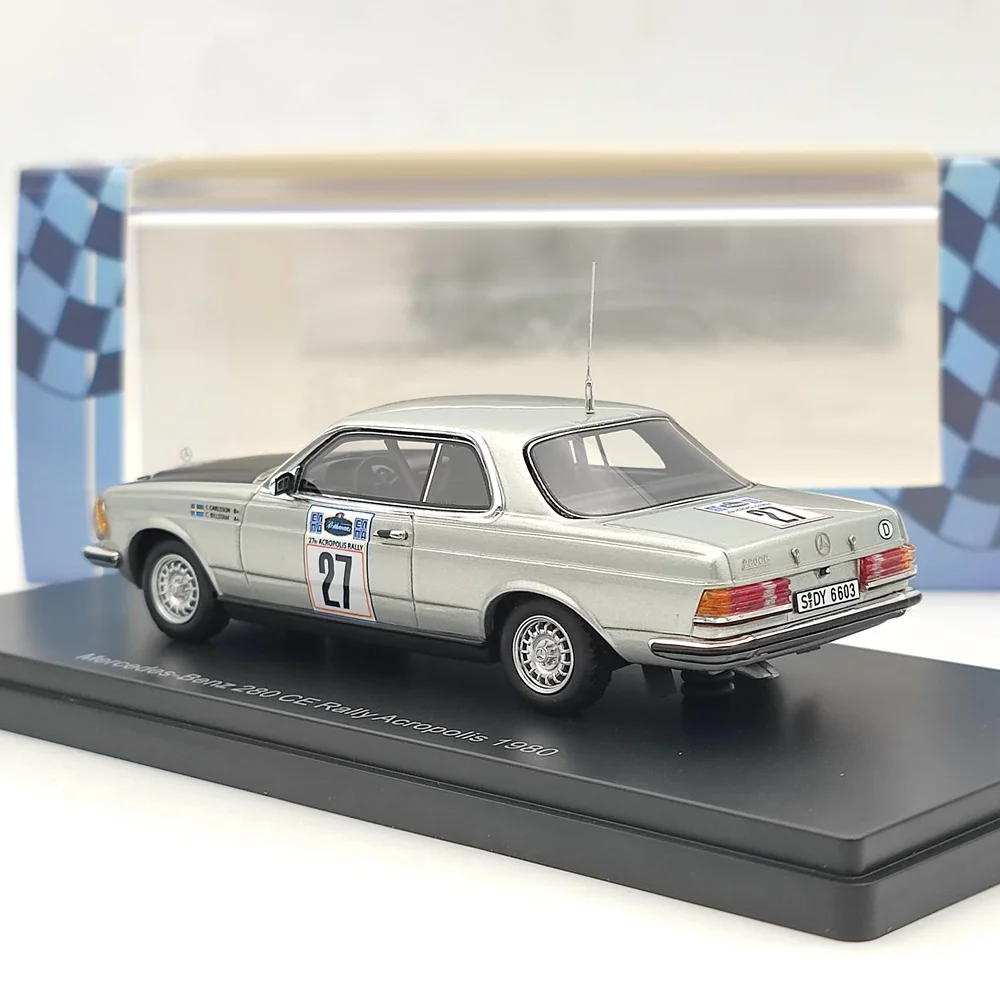 NEO SCALE MODELS 1/43 1980 280CE #27 Rally Acropolis NEO46672 Resin Toys Car Limited Collection